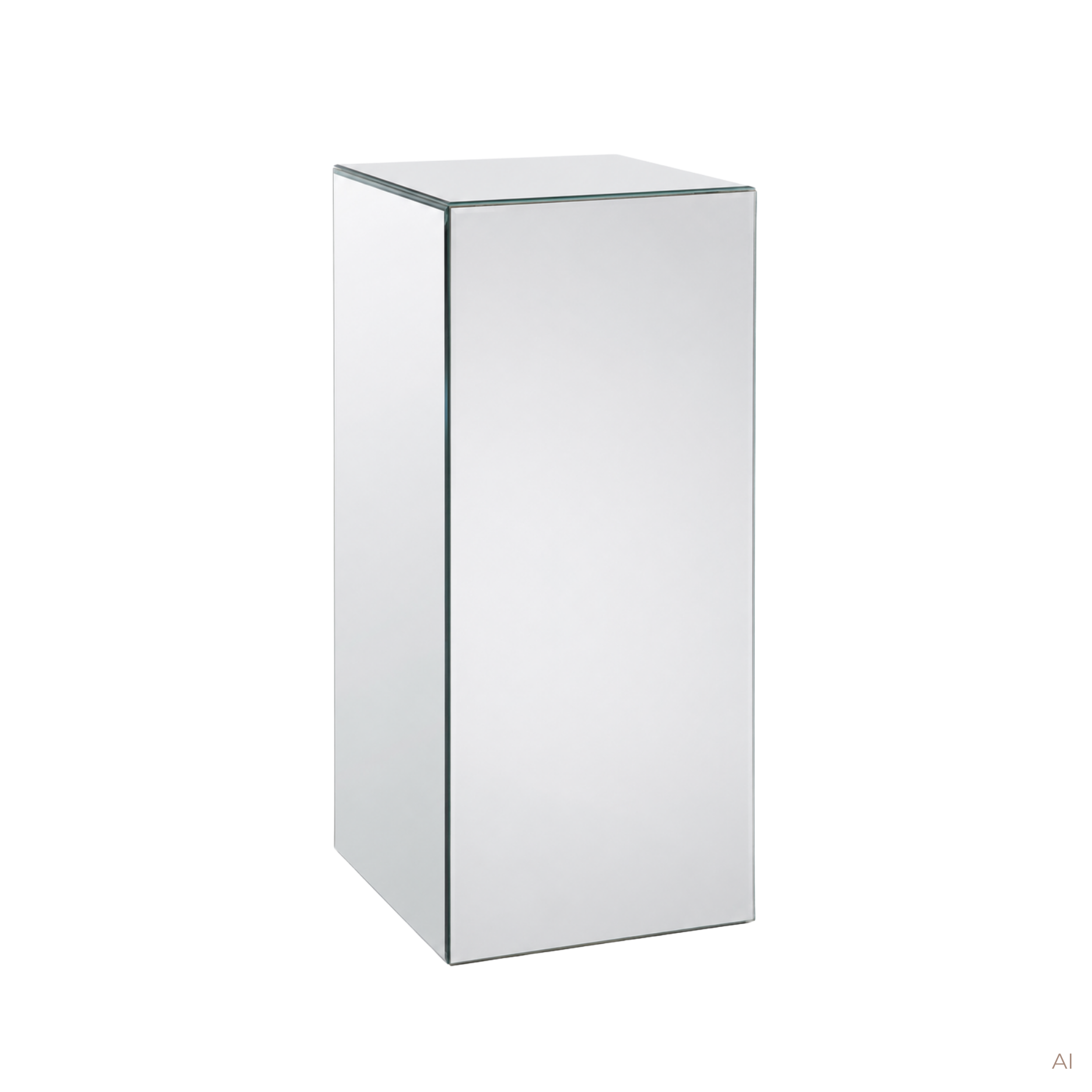 Spejlpodium H65 Transperant
